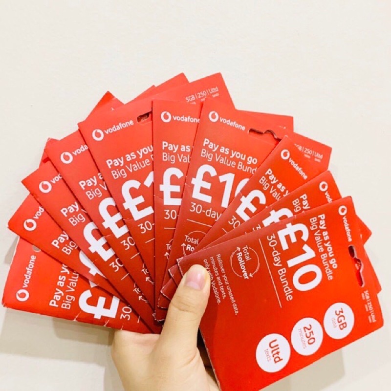 SALE SỐC SIM CHÂU ÂU 30d NGHE GỌI SMS TẠI ANH & CÁC NƯỚC THUỘC CHÂU ÂU MUA 12GB KM LÊN ĐẾN 50GB TẠI ANH KHÔNG GIỚI HẠN