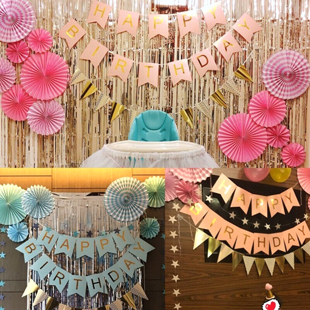 Dây Treo Trang Trí Tiệc Sinh Nhật Cho Bé