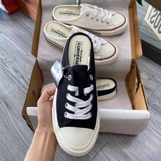 Giày sục Converse Đen, Trắng [ Full Box ] Cao Cấp