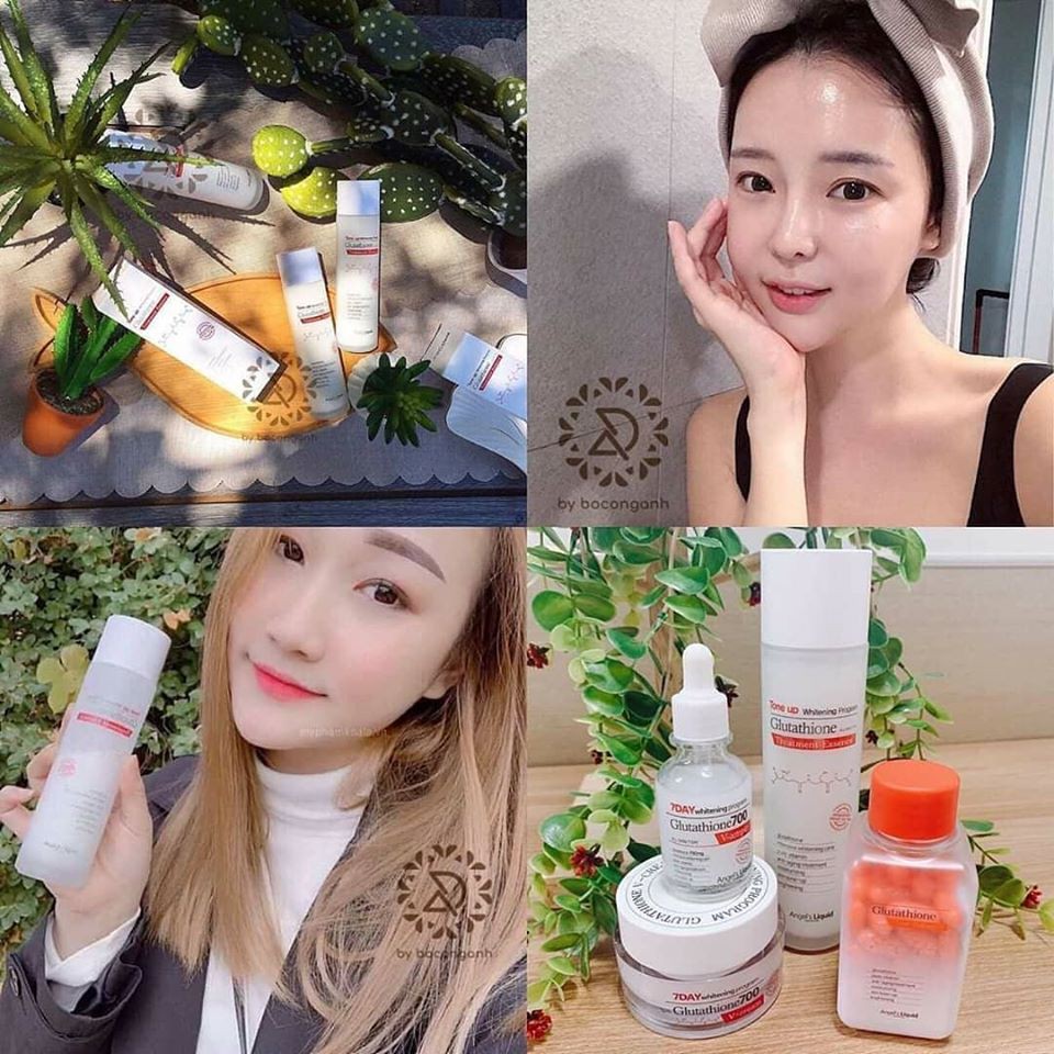 Toner trắng da 7day Glutathione Hàn Quốc