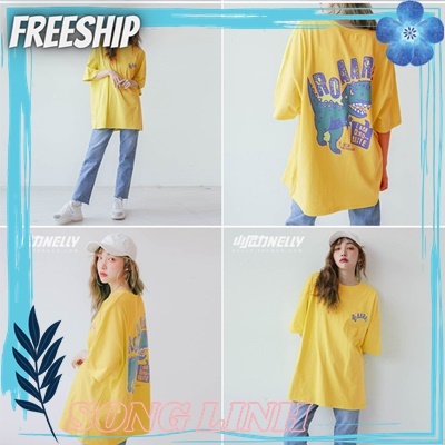 Áo thun cộc tay Nelly -Heybig mẫu ROAARR