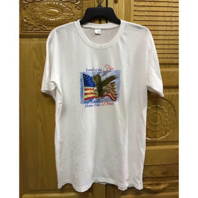 ÁO THUN TRẮNG SI MỸ