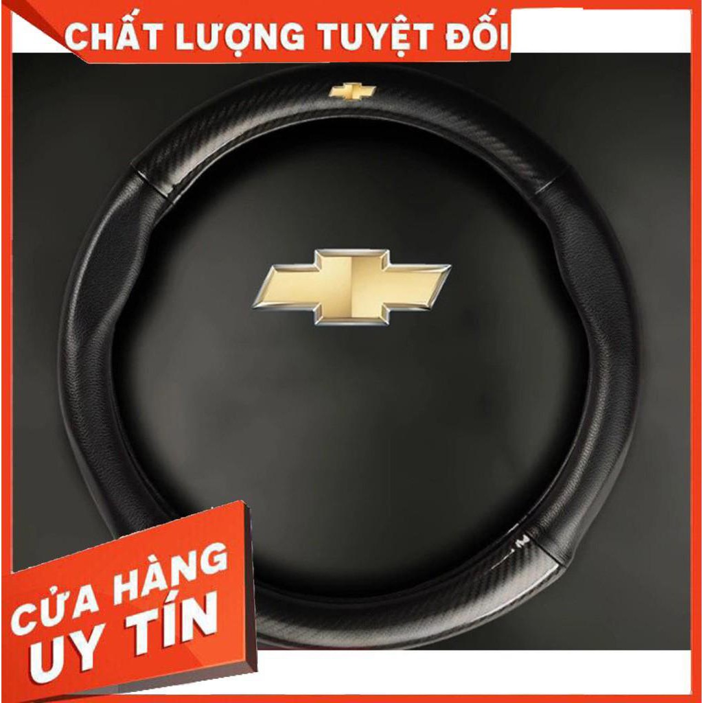 CHEVROLET, Bọc vô lăng cacbon có logo CHEVROLET cao cấp