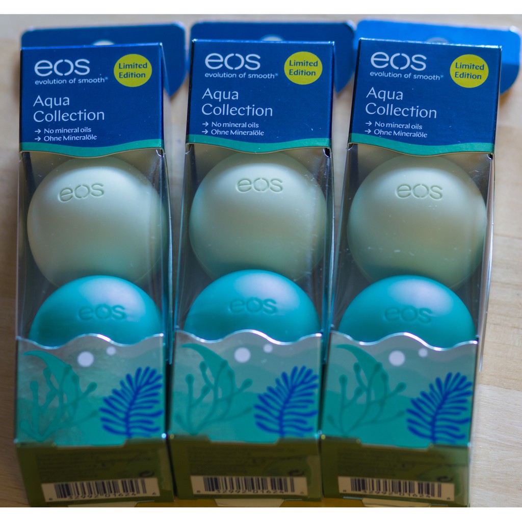 Son dưỡng chống nẻ EOS hình trứng 2 viên