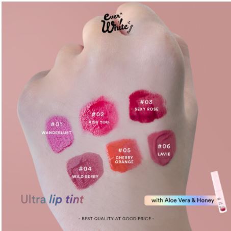 (hàng Mới Về) Son Tint Everwhite Siêu Mịn Màu Sắc Tươi Tắn | BigBuy360 - bigbuy360.vn