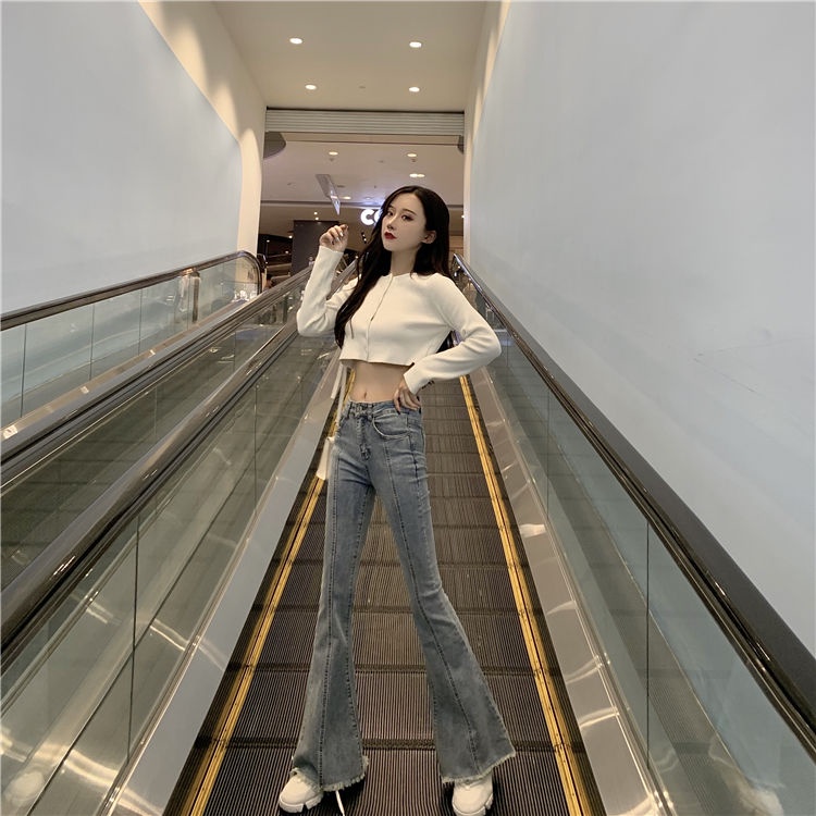 Quần Jeans Nữ Lưng Cao Ôm Dáng 2022