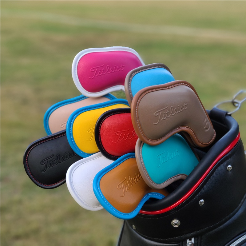 Bộ Câu Lạc Bộ Golf Head Cover Irons Thanh Bảo Vệ Cap RNec