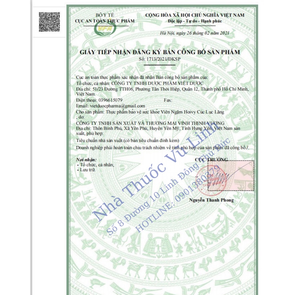 (CHÍNH HÃNG) Viên Ngậm Ho Cúc Lục Lăng giúp bổ phế, giảm ho, giảm tăng tiết đờm dãi - ( 1 Vỉ x 8 viên)