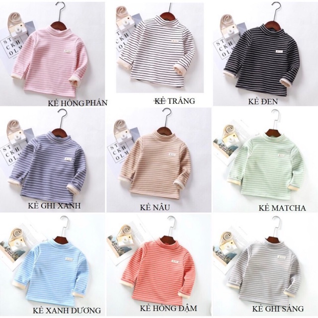 áo cao cổ lót lông