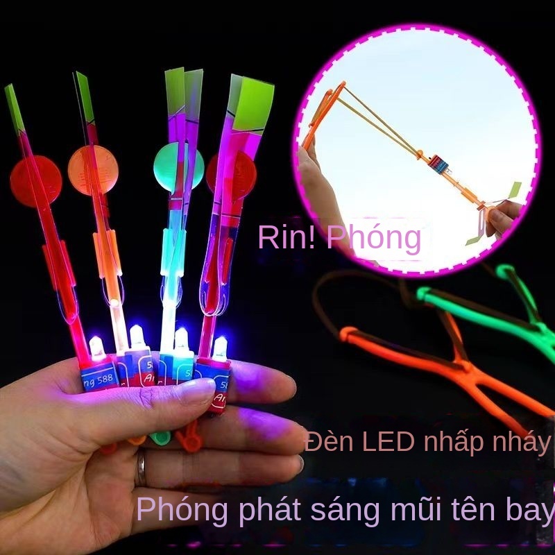 Trực Thăng Đồ Chơi Có Đèn LED Phát Sáng Ban Đêm Cho Bé
