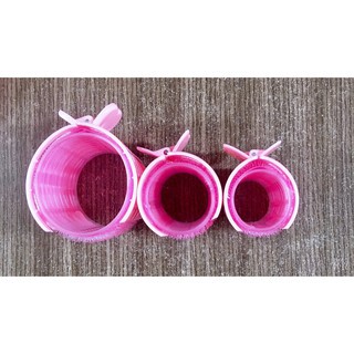 Set 2 Lô cuốn tóc tự dính có kẹp cố định