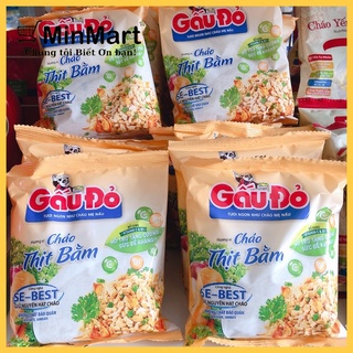 Cháo gấu đỏ thịt bằm 50g minmart