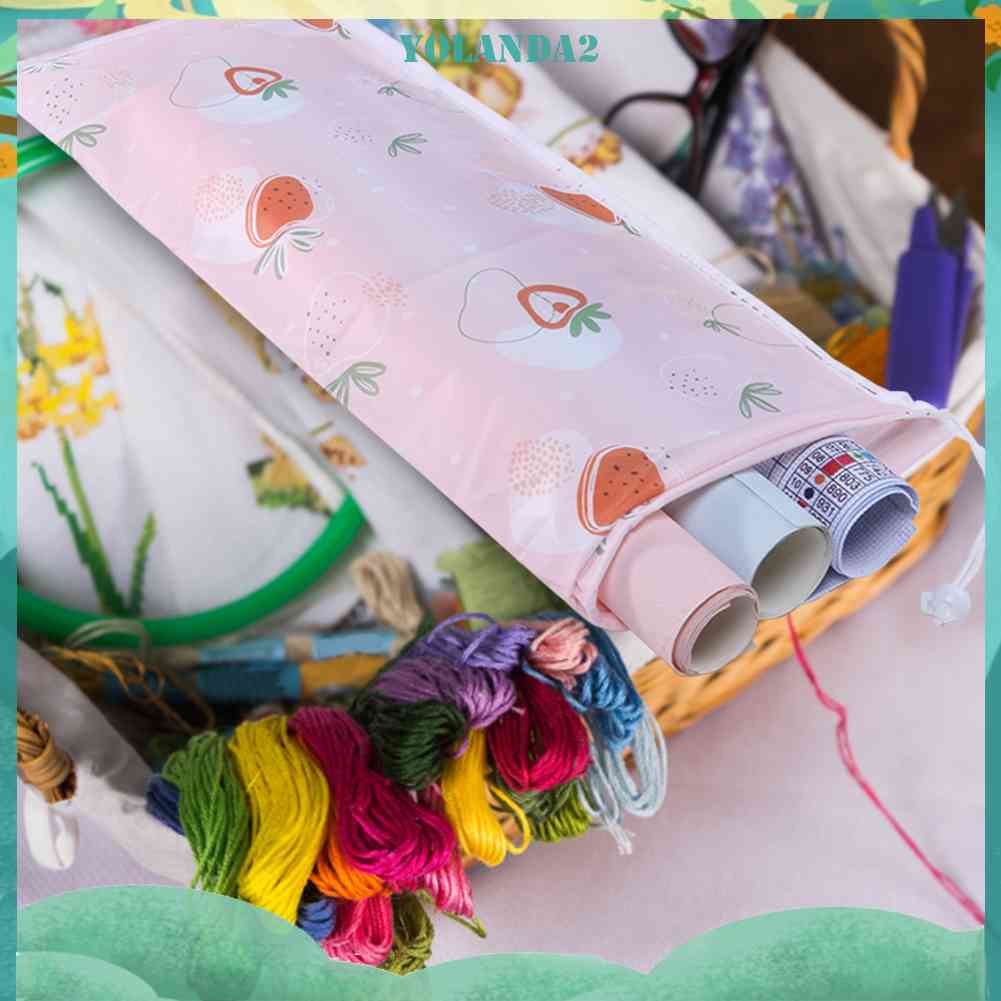 Cuộn Vải Thêu Tranh Chống Bụi Không Thấm Nước