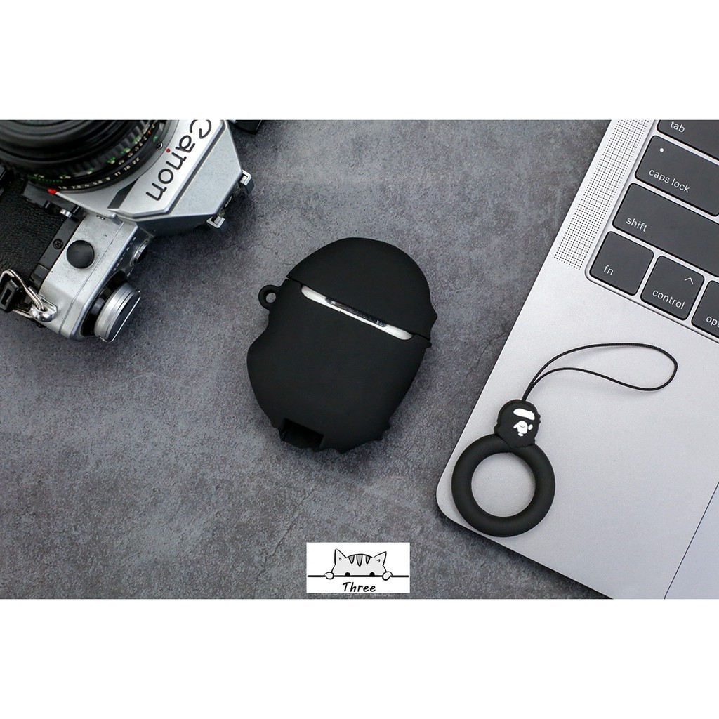 Bape Airpods Silicone Earphone Portable ShockProof Protective Cover Case for i10 i11 i12 i13