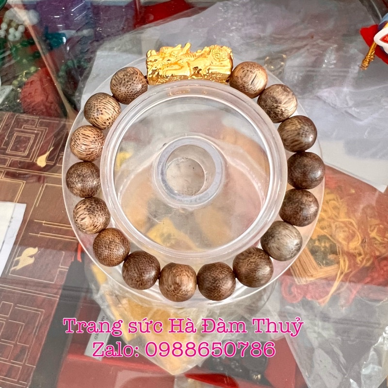 Vòng Đôi Trầm Hương mix Tỳ Hưu Tài Lộc 🥰 Bảo hành 6 tháng