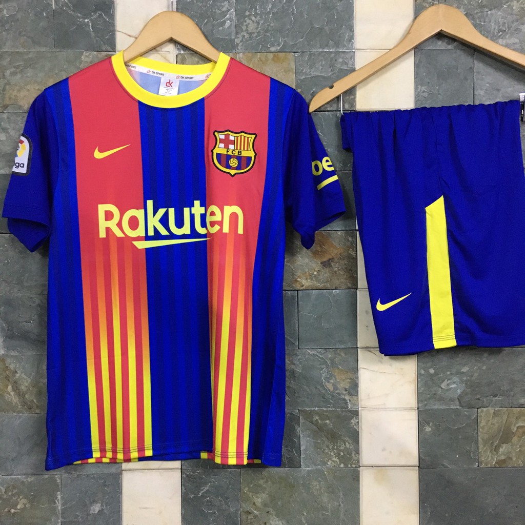 Bộ quần áo bóng đá Ngôi sao Messi Barca 2021 | BigBuy360 - bigbuy360.vn