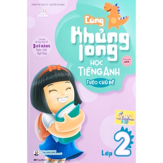 Sách - Cùng khủng long học tiếng anh theo chủ đề lớp 2