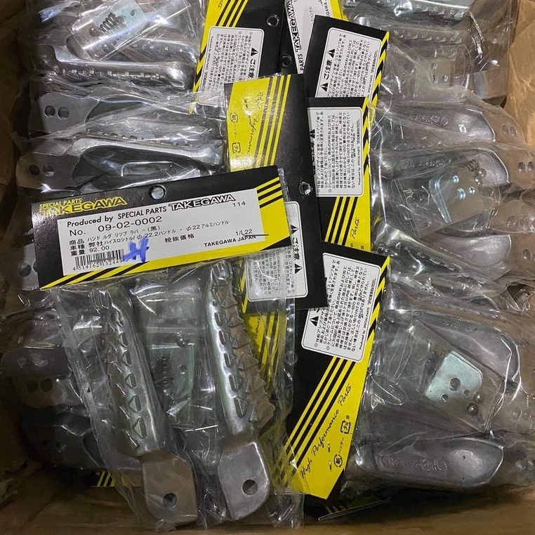 Gác chân Takegawa nhôm Wave, Sirius, Ex 150,  Vario, Ex 135, Dream, Vision, Future, Ducati, để chân sau Sirius, Winner