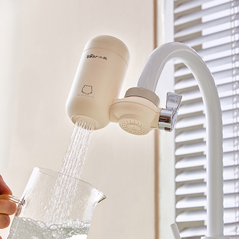 Đầu lọc nước Bear CX-E0021 2 lớp gắn vòi rửa chén