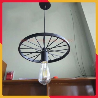 Đèn thả, đèn thả hình bánh xe đơn layas