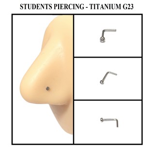KHUYÊN MŨI TITANIUM G23 CAO CẤP - KHUYÊN TITANIUM G23