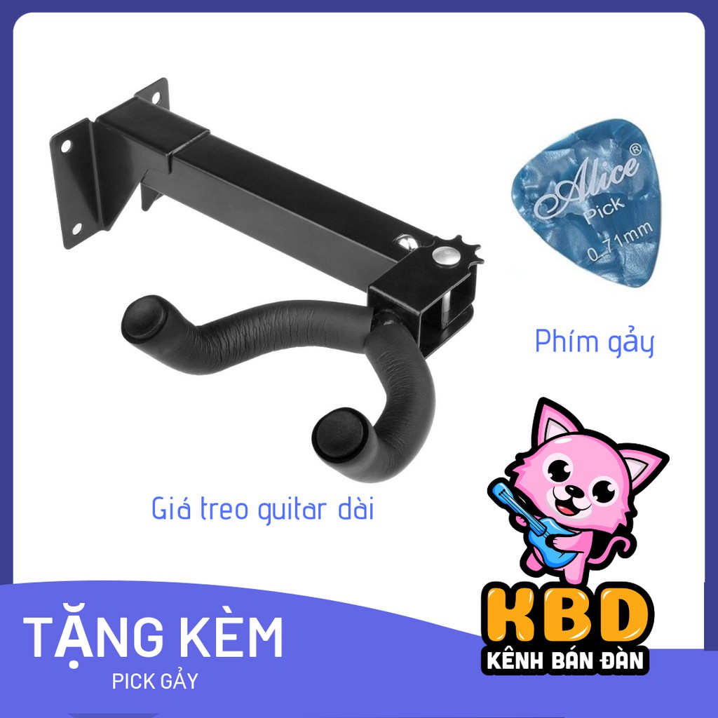 [TẶNG KÈM PICK GẢY] Giá treo guitar/ukulele KBD 10A4