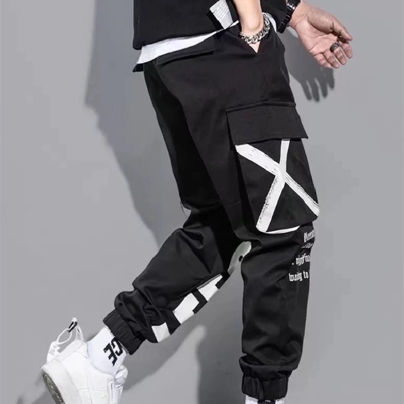 Quần ống rộng Nhiều Túi Thời Trang Năng Động Cho Nam