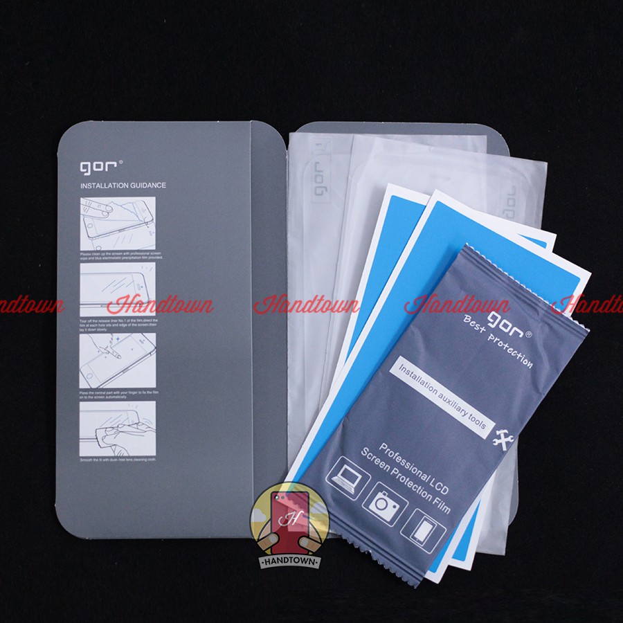 Kính Cường Lực Hiệu Gor Apple iPhone 12 6.1 12 Pro 6.1 12 Mini 5.4  12 Pro Max 6.7 Inches Trong Suốt Chính Hãng