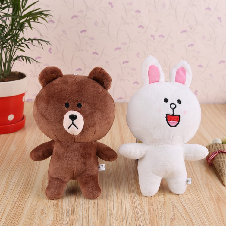 GẤU BÔNG CẶP THỎ CONY VÀ GẤU BROWN (20----&gt;40cm)