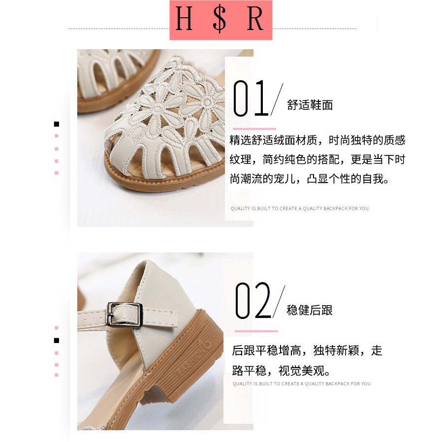 Xăng đan bít mũi đế dày thời trang hè 2021 cho nữ