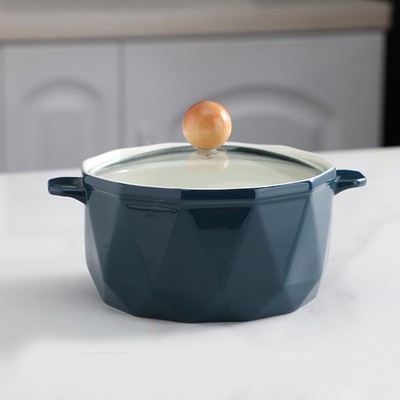 Bát Sứ Bộ Bát Đĩa Decor Bát Ăn Cơm Bộ Chén Dĩa Sứ Dễ Thương Nồi Kim Cương Cute Cao Cấp S42