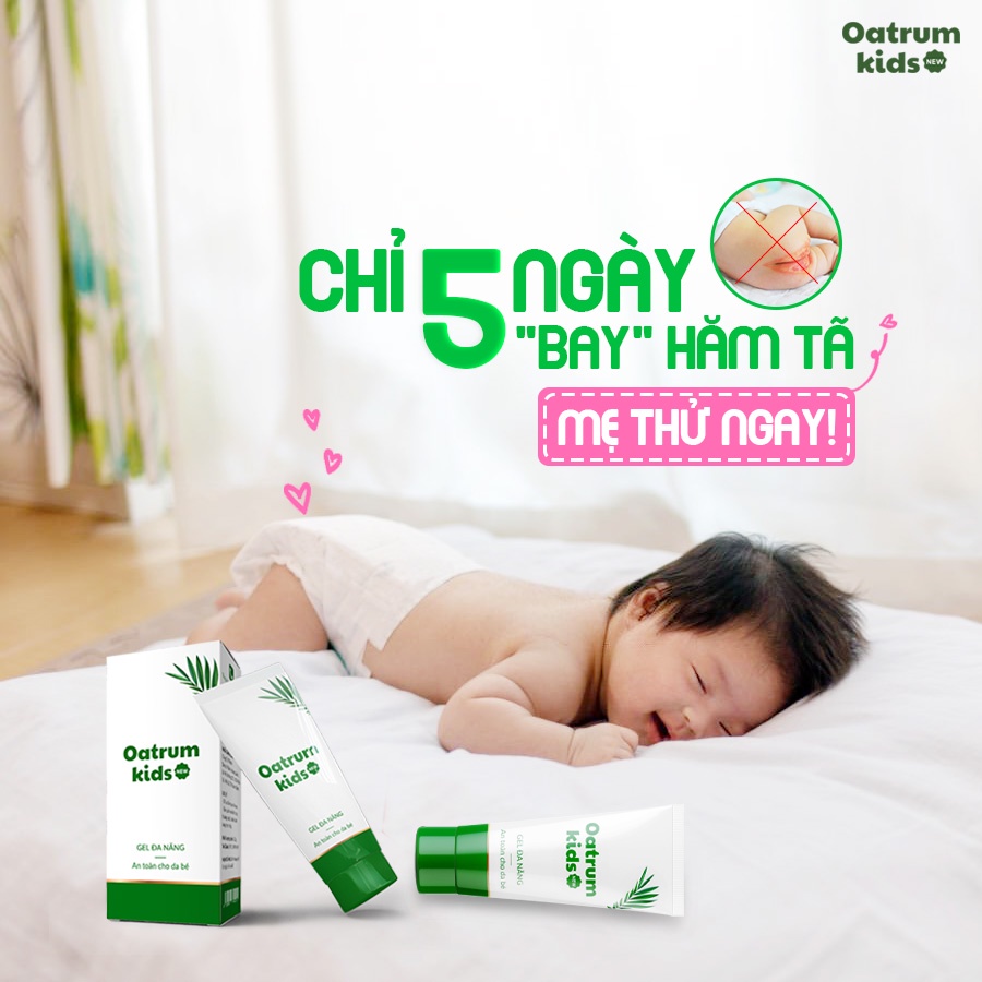 Kem hăm tã Oatrum kids New
