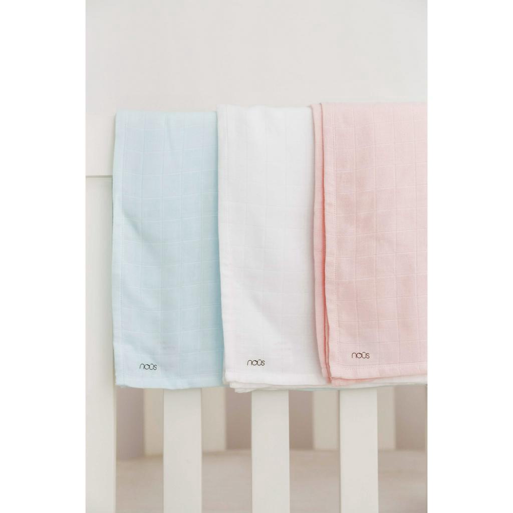 Set 5 khăn sữa Nous siêu mềm mịn thấm hút