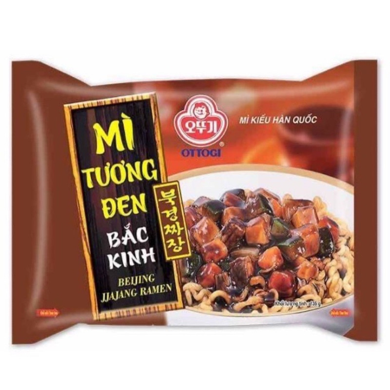 MÌ TRỘN TƯƠNG ĐEN BẮC KINH OTTOGI 85G | BigBuy360 - bigbuy360.vn