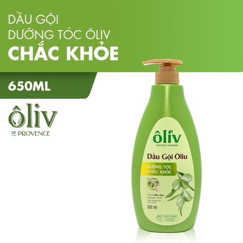 Dầu gội, dầu xả ôliu Oliv dưỡng tóc chắc khoẻ, bồng bềnh 650ml