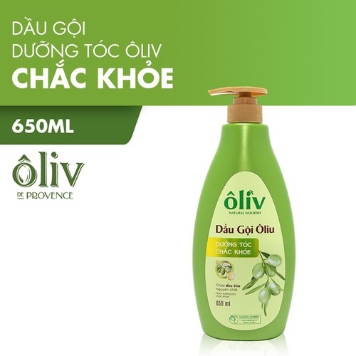 Dầu gội, dầu xả ôliu Oliv dưỡng tóc chắc khoẻ, bồng bềnh 650ml | BigBuy360 - bigbuy360.vn
