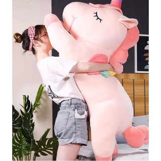 Gấu bông ngựa pony một sừng - kỳ lân unicorn