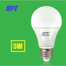 ĐÈN LED BULB TRỤ BÚP 3W, 5W, 7W, 9W, 12W, 15W TRẮNG, VÀNG LBD MPE CHÍNH HÃNG, GIÁ RẺ