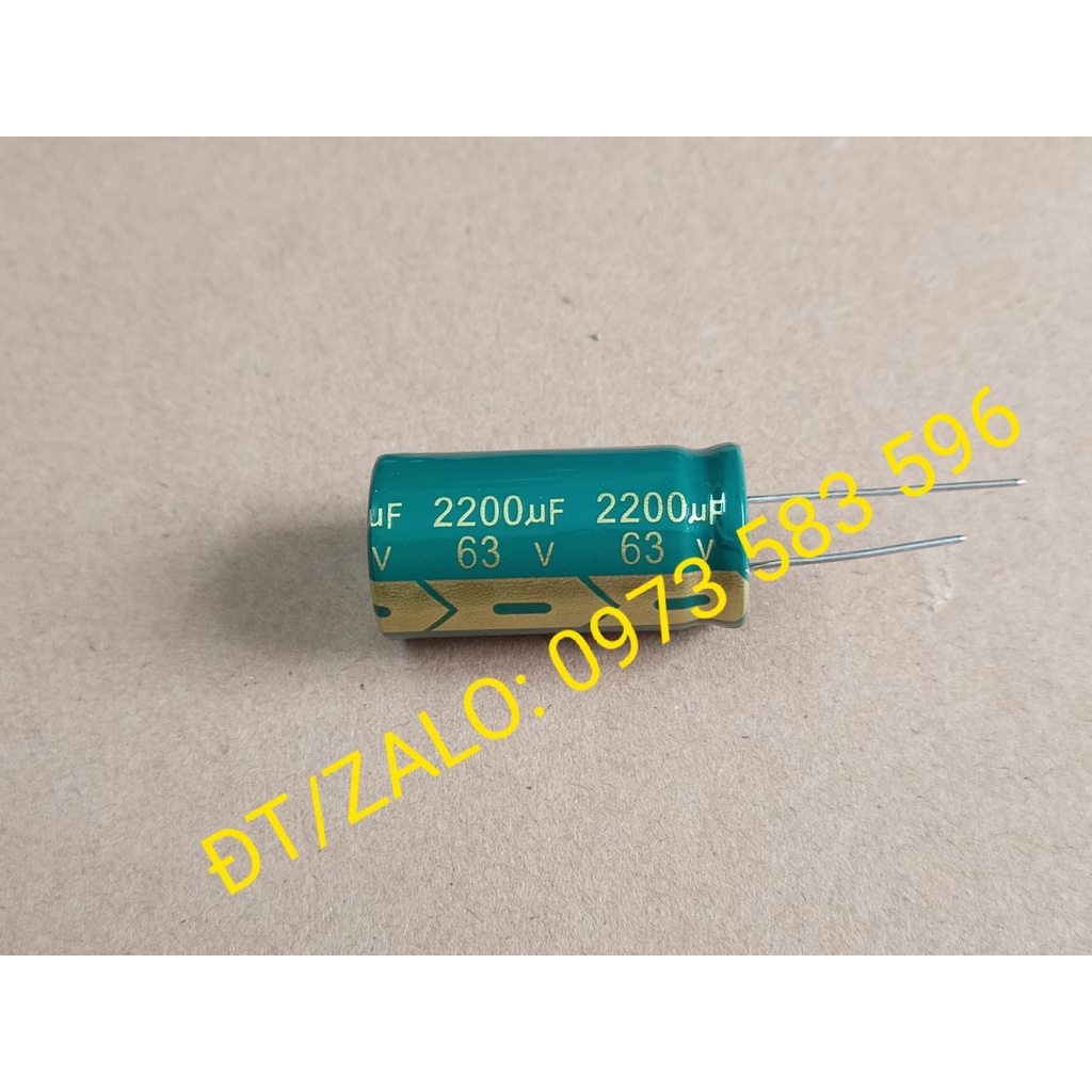 Tụ 63V 2200UF (Linh Kiện Chính Hãng)