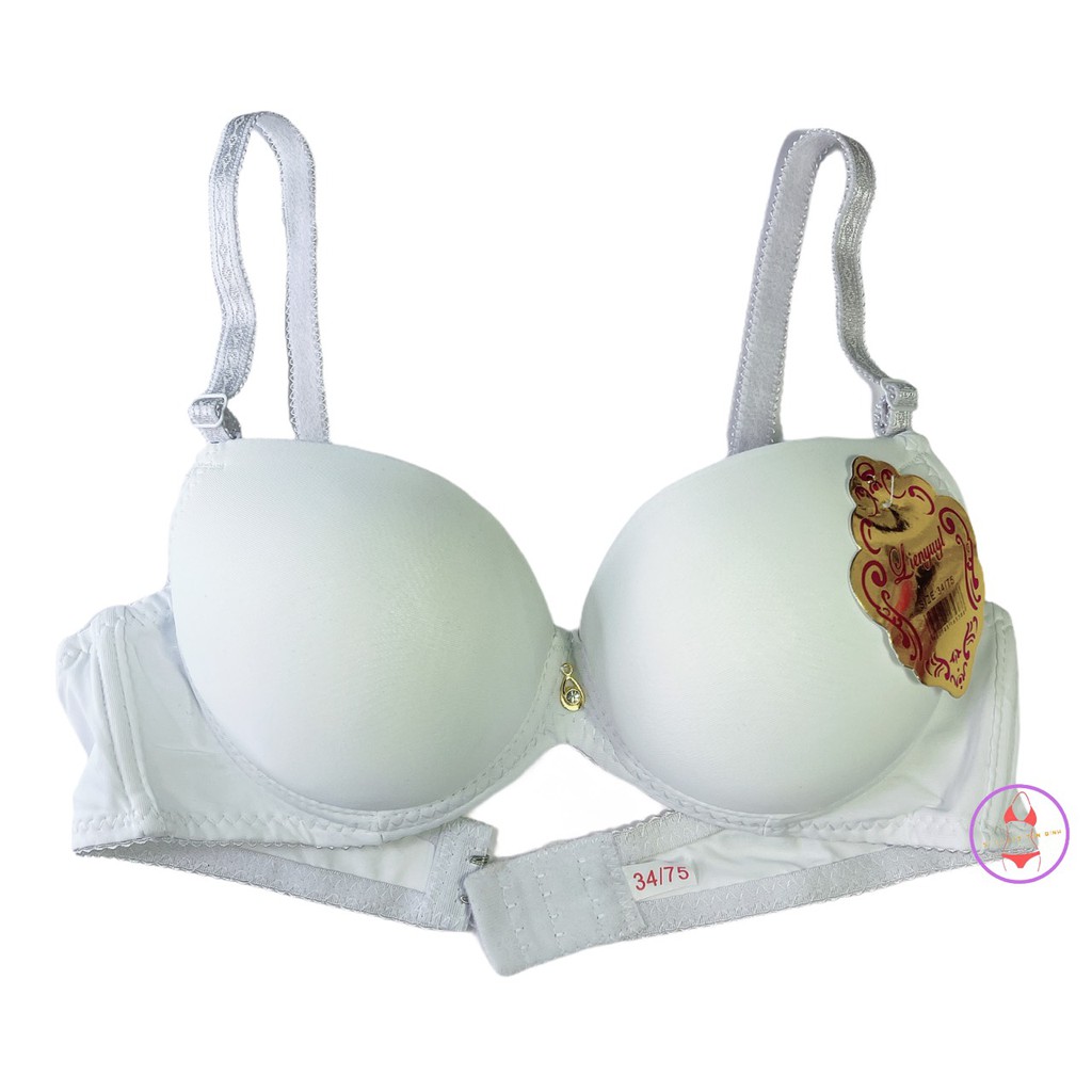 Áo ngực trơn nâng ngực mút vừa 3cm thích hợp mang áo dài MS198