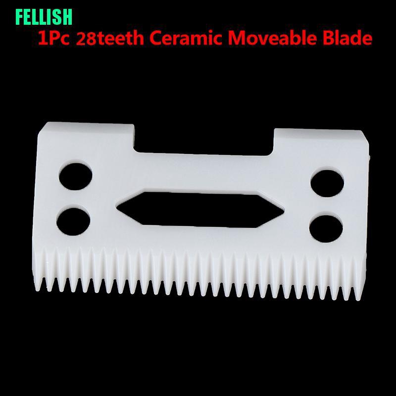 Lưỡi Sứ 28 Răng Với 2 Lỗ Phụ Kiện Cho Tông Đơ Không Dây