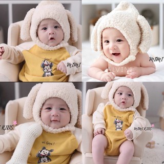 Mũ len tai cừu cho bé (6-24m) ML02 Mimikids