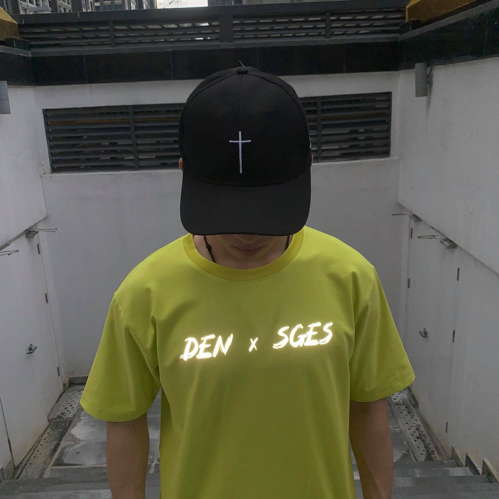 Áo thun mèo SGES phản quang cá tính phong cách streetwear