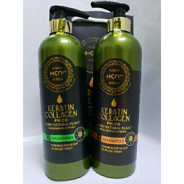 Bộ gội xả phục hồi Keratin collagen