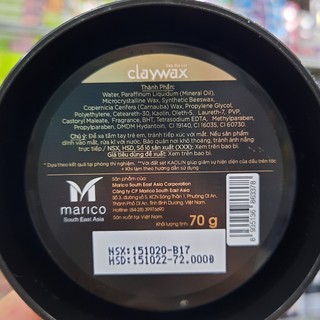 Sáp đất sét X-men Salon Solutions - Clay Wax cam 70g