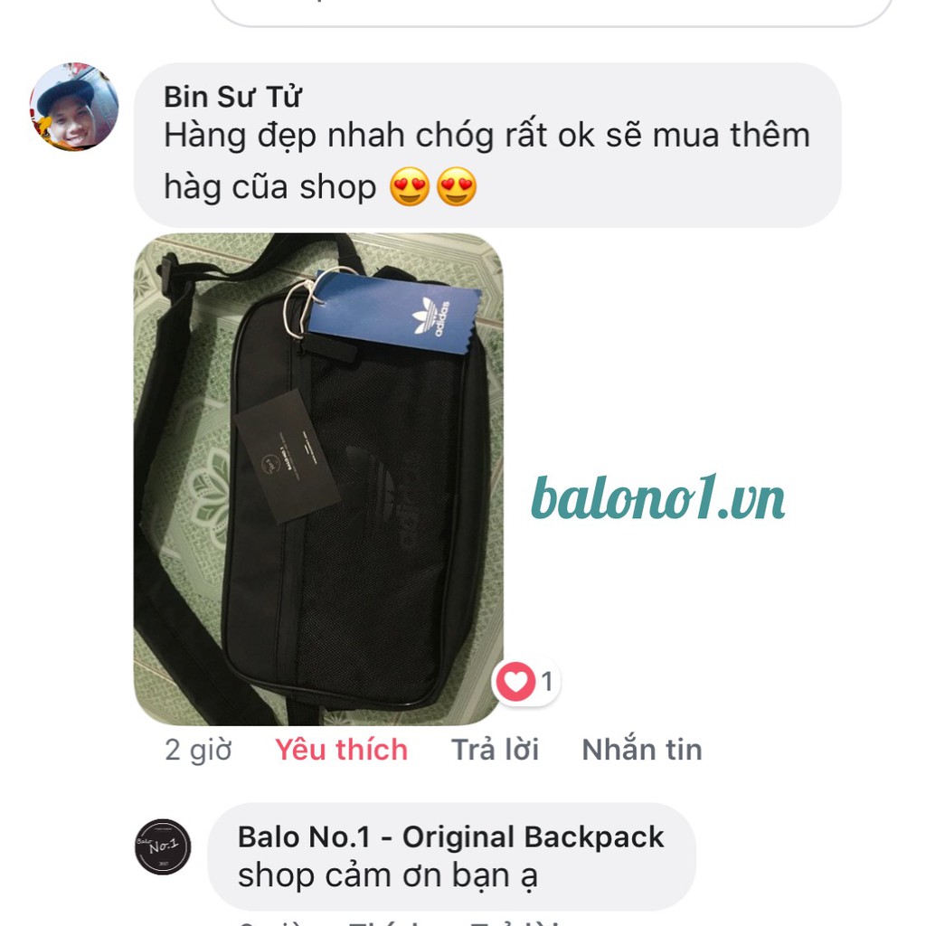 [BALO_NO.1] Túi đeo chéo unisex Originals Crossbody Sport Bag