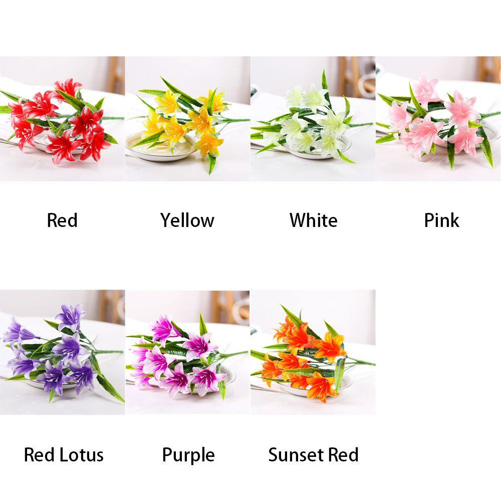 Bó Hoa NICKOLAS Nhân Tạo Chống Tia UV Để Bàn Trang Trí Nhà / Văn Phòng / Tiệc Cưới