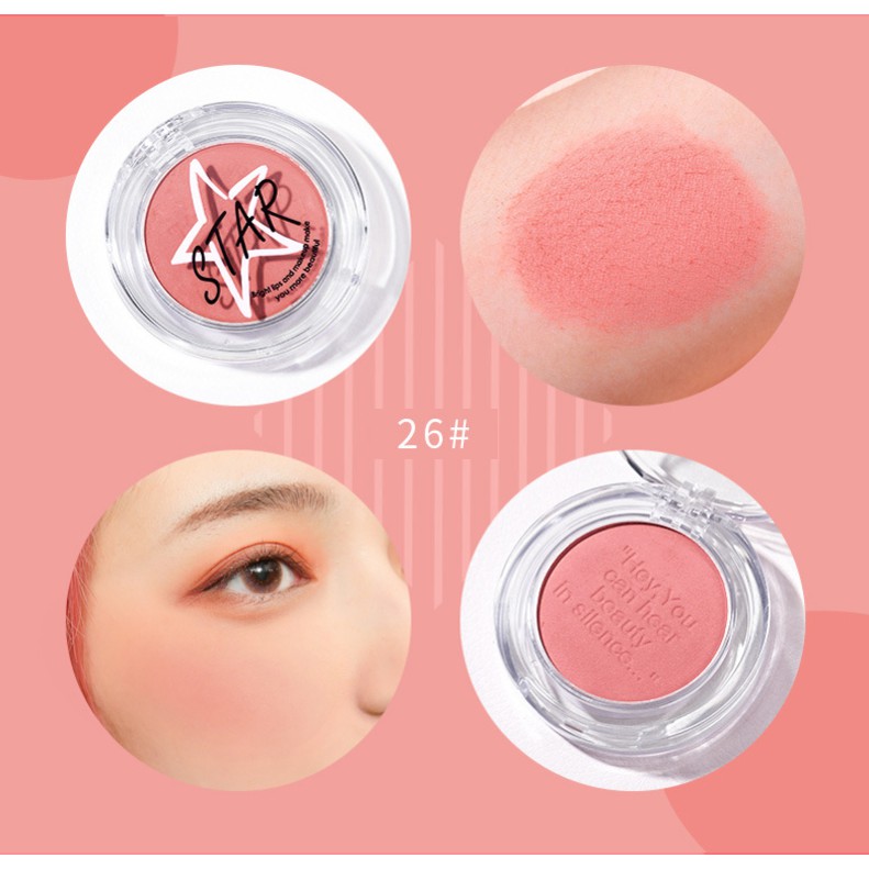 Má hồng STAR SUIKONE chất phấn mịn và bám cực kỳ giúp giữ màu | BigBuy360 - bigbuy360.vn