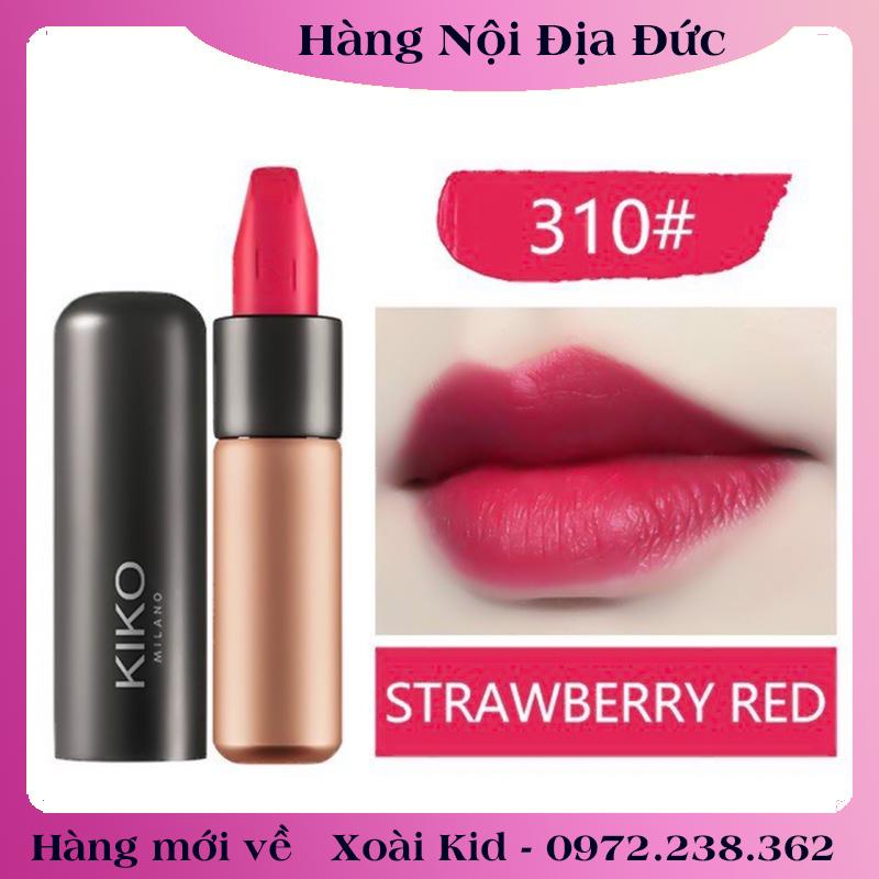 [auth] (SALE) Son Kiko Velvet Passion Matte - Full màu Đủ Bill tại Đức [Hot]