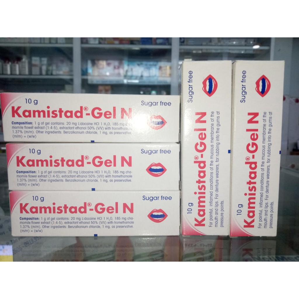 KAMISTAD GEL : CHO NHIỆT MiỆNG LÔ MỚI